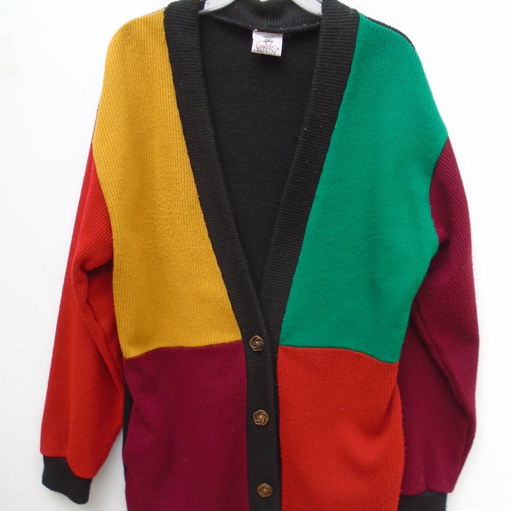 vintage Crericci Women's Sweater size M Multicolor